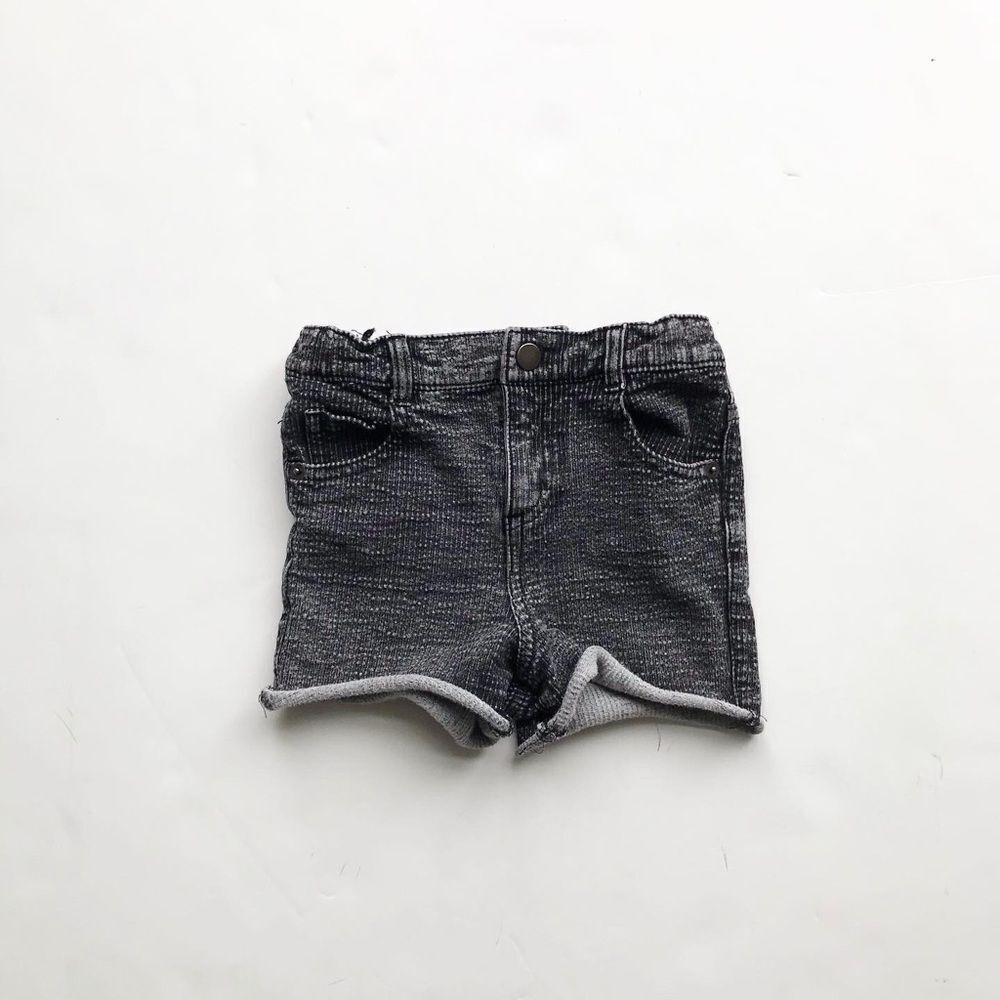 Afton street black marled jegging shorts EUC 4T